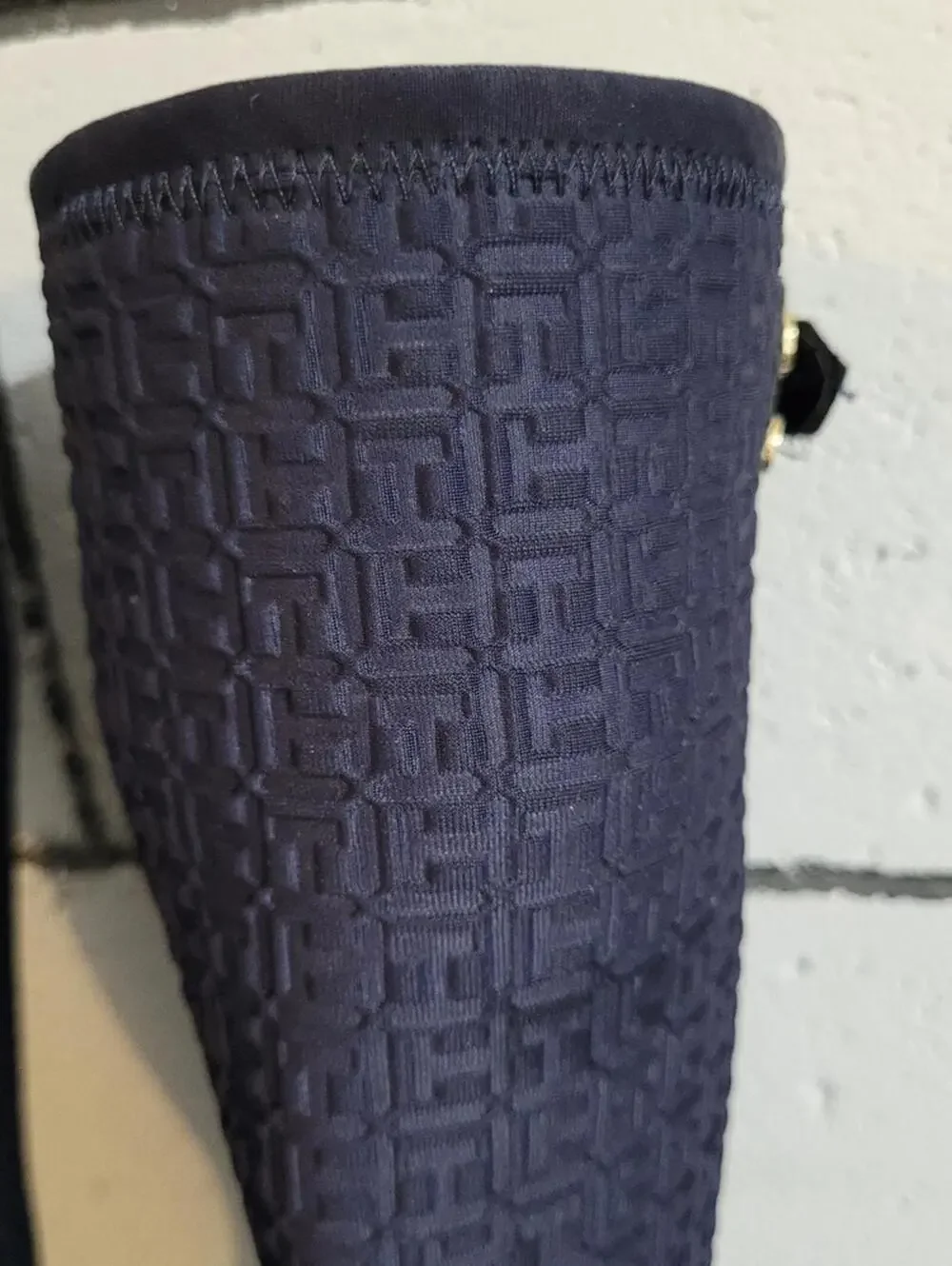 Tommy Hilfiger navy wellies